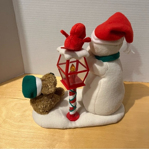 2013 Hallmark Jingle Pals Snowman w/Dog & Cardinal Animated Musical Plush WORKS - Picture 7 of 11